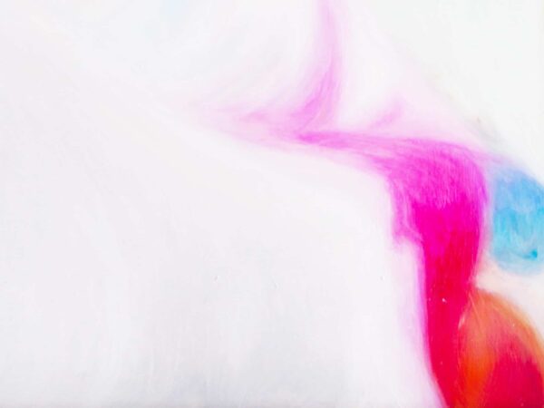 Abstraktes Kunstbild leuchtendes Rosa