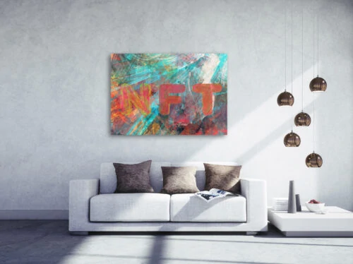 Wandbilder & Bilder Shop NFT abstract art